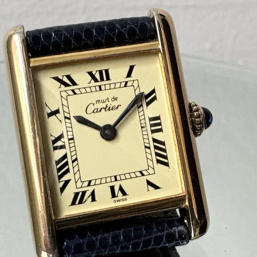 Cartier MUST TANK ʥƥ ޥ 󥯡SM 