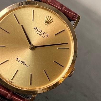 ROLEX CELLINIʥå ꡼ˡ18KYG Round Case
