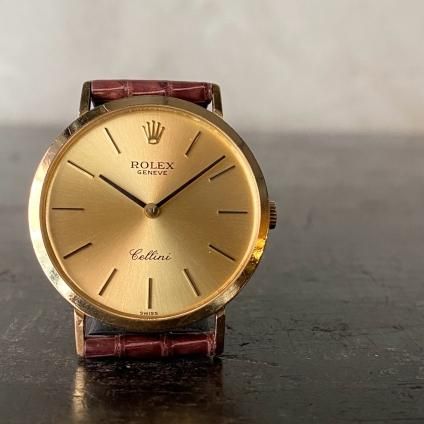 ROLEX CELLINIʥå ꡼ˡ18KYG Round Case