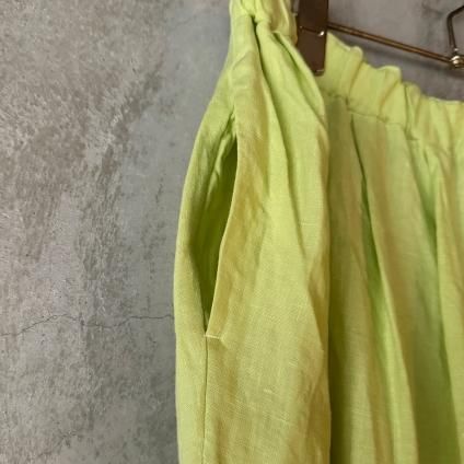 suzuki takayuki shalwar pantsʥ業 ѥġLousewort Green / Unisex