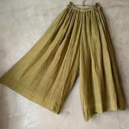  suzuki takayuki culotte pantsʥ業 åȥѥġFeather Moss Green