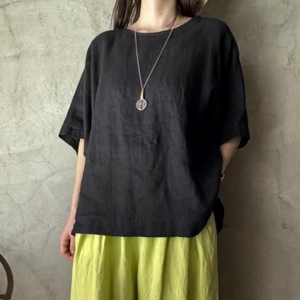 suzuki takayuki pullover blouseʥ業 ץ륪С֥饦Black
