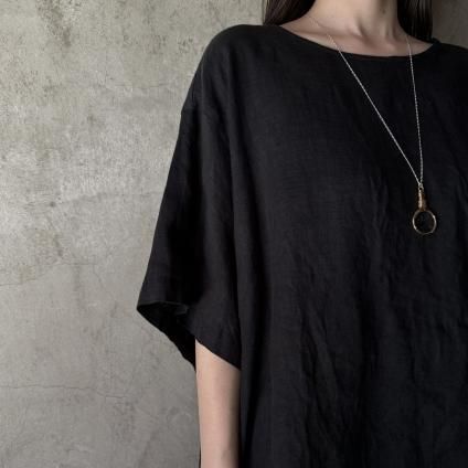 suzuki takayuki pullover blouseʥ業 ץ륪С֥饦Black