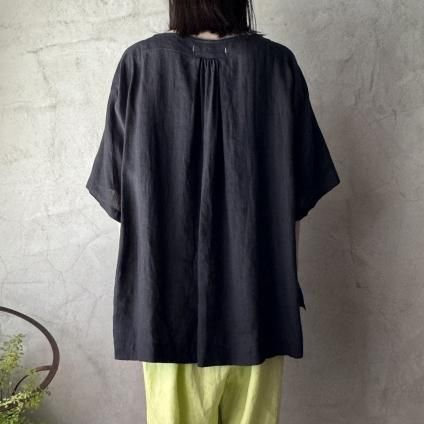 suzuki takayuki pullover blouseʥ業 ץ륪С֥饦Black