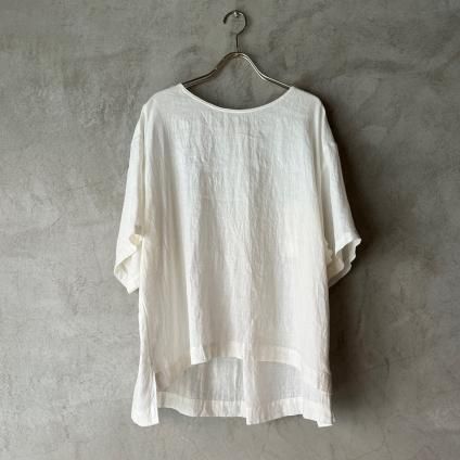 suzuki takayuki pullover blouseʥ業 ץ륪С֥饦White