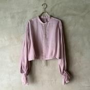 suzuki takayuki bishop-sleeve boleroʥ業 ӥåץ꡼֥ܥGreyish Cirsium Purple