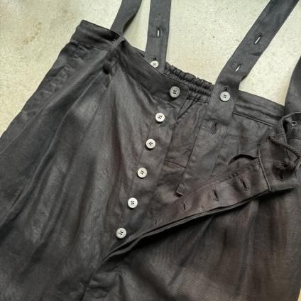 suzuki takayuki salopette(スズキタカユキ サロペット)Black suzuki takayuki salopette(スズキタカユキ サロペット)Black