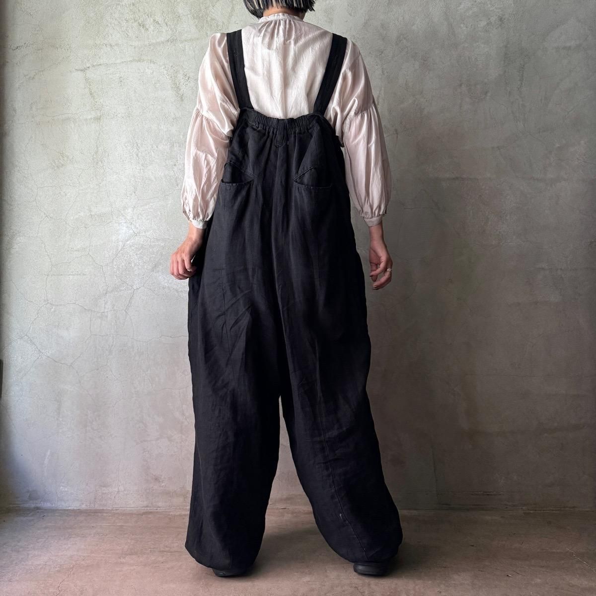suzuki takayuki salopette ʥ業 ڥåȡBlack / Unisex
