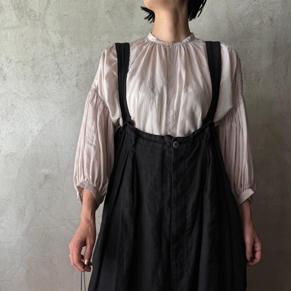 suzuki takayuki salopette ʥ業 ڥåȡBlack / Unisex