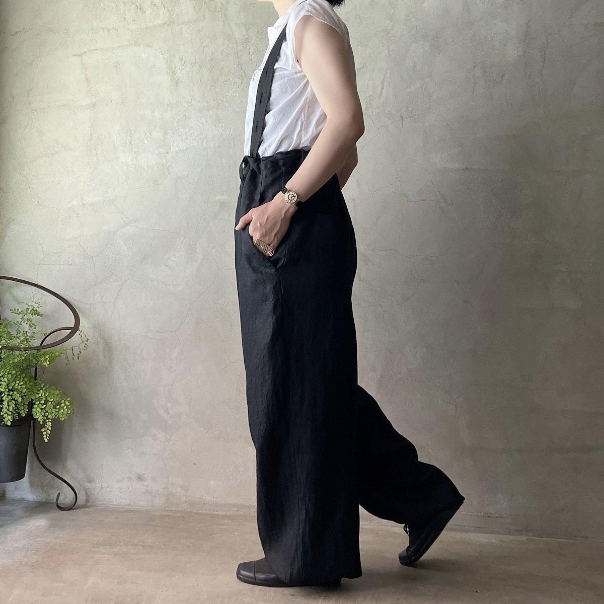 suzuki takayuki salopette ʥ業 ڥåȡBlack / Unisex