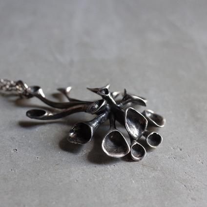 1974ǯ ϥ̡ͥ  С ʪ ͥå쥹 1974 Hannu Ikonen for Valo-Koru Silver Plant Necklace