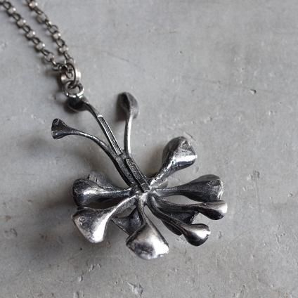 1974ǯ ϥ̡ͥ  С ʪ ͥå쥹 1974 Hannu Ikonen for Valo-Koru Silver Plant Necklace