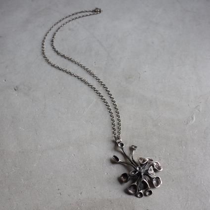 1974ǯ ϥ̡ͥ  С ʪ ͥå쥹 1974 Hannu Ikonen for Valo-Koru Silver Plant Necklace