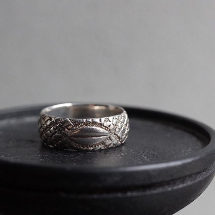 1881ǯ С ꡼ Х 󥰡1881 Silver Leaf Band Ring