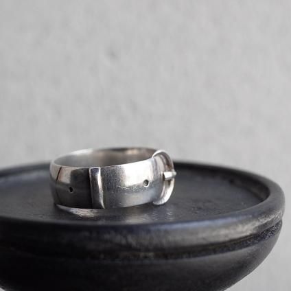 1882ǯ С Хå  1882 Silver Buckle Ring