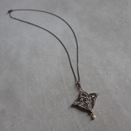 Edwardian 18K Diamond / Pearl Necklaceʥɥǥ 18K  ѡ ͥå쥹
