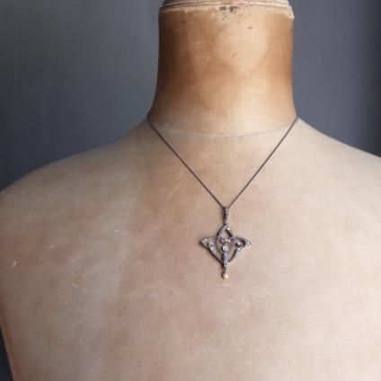 Edwardian 18K Diamond / Pearl Necklaceʥɥǥ 18K  ѡ ͥå쥹