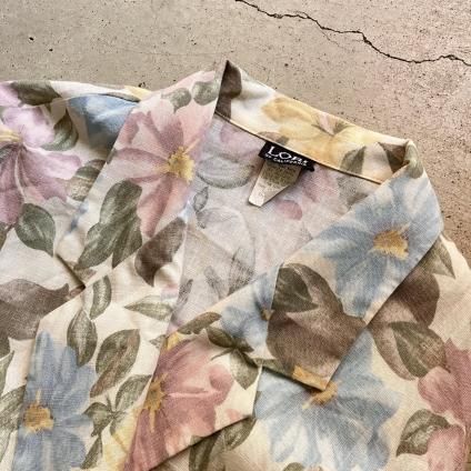 U.S. ơ  ץ 㥱åȡVintage Floral Print Jacket