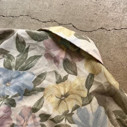 U.S. ヴィンテージ 花柄 プリント ジャケット(Vintage Floral U.S. ヴィンテージ 花柄 プリント ジャケット(Vintage Floral