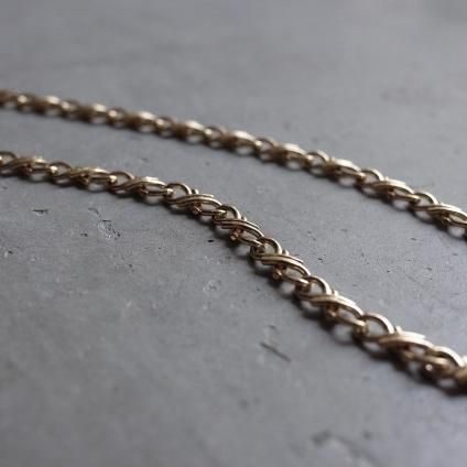 1980ǯ ɥ᥿ ͥå쥹1980's Gold Metal Necklace