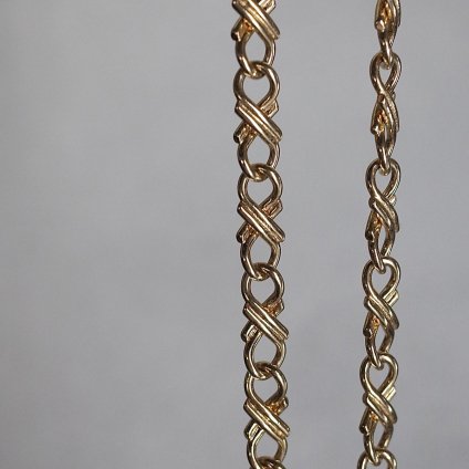 1980ǯ ɥ᥿ ͥå쥹1980's Gold Metal Necklace