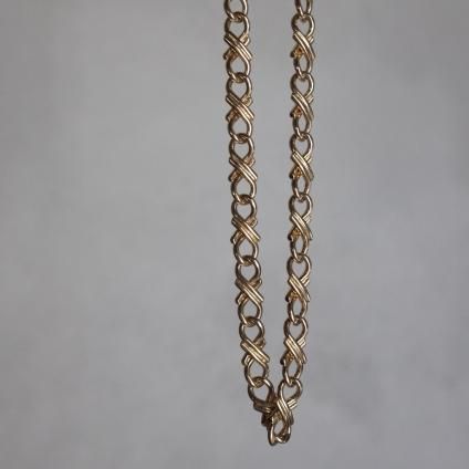 1980ǯ ɥ᥿ ͥå쥹1980's Gold Metal Necklace