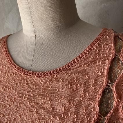 󥰥 ơ 3D˥å ɥ쥹England Vintage Knit Dress 