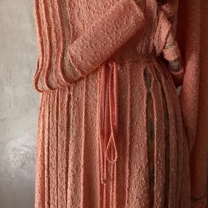 󥰥 ơ 3D˥å ɥ쥹England Vintage Knit Dress 