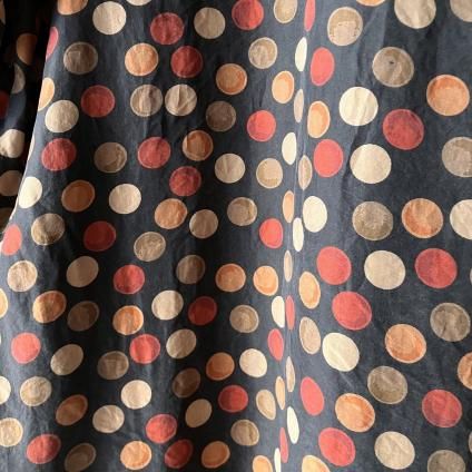 ơ 륯 ɥå ץ ġVintage Silk Dot Print Shirt