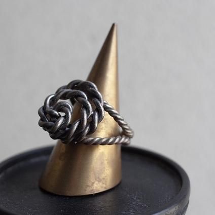 1940-50ǯ ơ ᥿ ĥ  1940-50's Vintage Metal Twist Ring