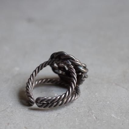 1940-50ǯ ơ ᥿ ĥ  1940-50's Vintage Metal Twist Ring