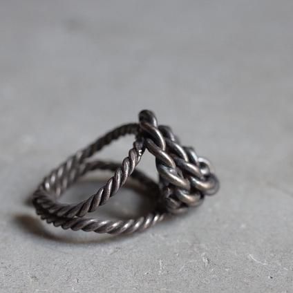 1940-50ǯ ơ ᥿ ĥ  1940-50's Vintage Metal Twist Ring