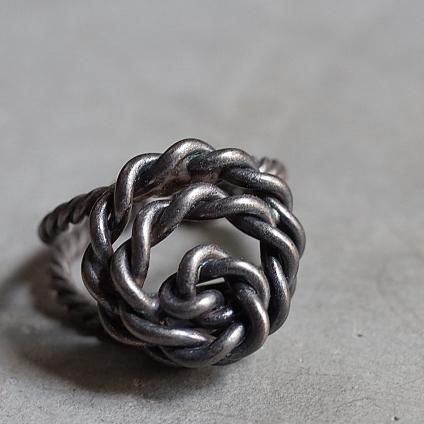 1940-50ǯ ơ ᥿ ĥ  1940-50's Vintage Metal Twist Ring