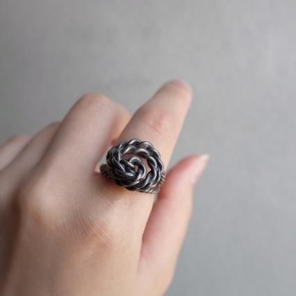 1940-50ǯ ơ ᥿ ĥ  1940-50's Vintage Metal Twist Ring