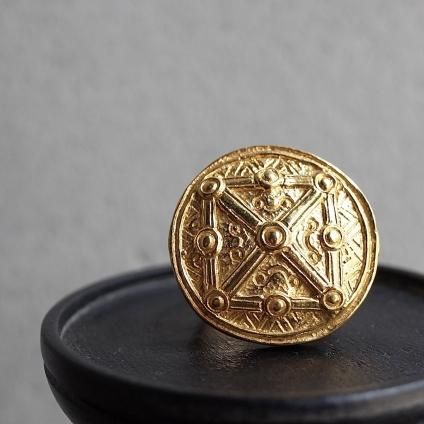 1940-50ǯ ơ  ᥿  1940-50's Vintage Gold Metal Ring