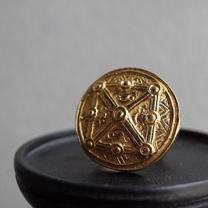 1940-50ǯ ơ  ᥿  1940-50's Vintage Gold Metal Ring