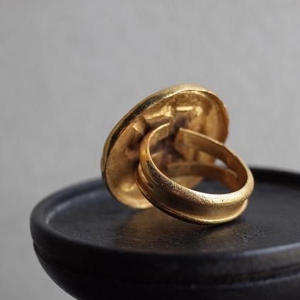 1940-50ǯ ơ  ᥿  1940-50's Vintage Gold Metal Ring