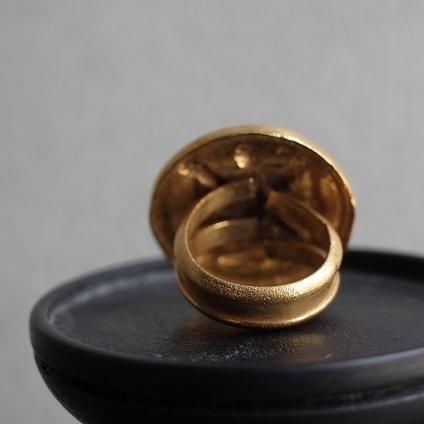 1940-50ǯ ơ  ᥿  1940-50's Vintage Gold Metal Ring