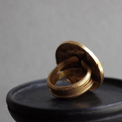 1940-50ǯ ơ  ᥿  1940-50's Vintage Gold Metal Ring