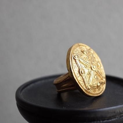 1940-50ǯ ơ  ᥿  1940-50's Vintage Gold Metal Ring