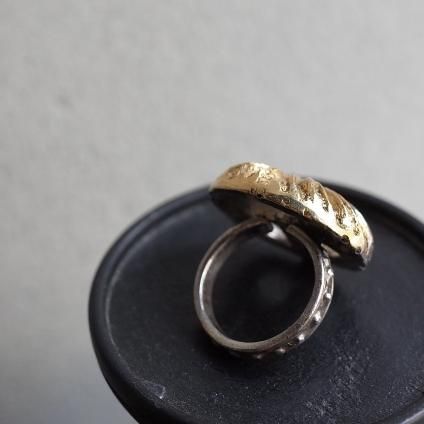 1940-50ǯ ͡ߥåȥ졼 ᥿  1940-50's Vintage Rene Mittler Metal Ring