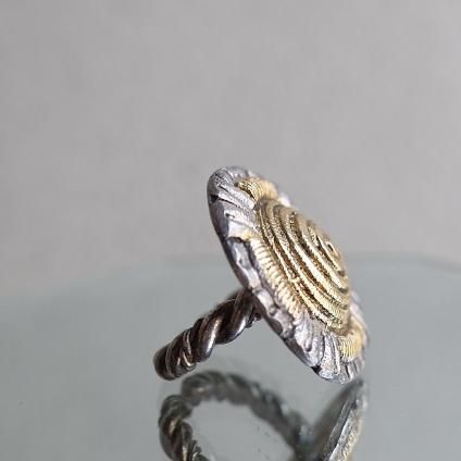 1940-50ǯ ͡ߥåȥ졼 ᥿  1940-50's Vintage Rene Mittler Metal Ring