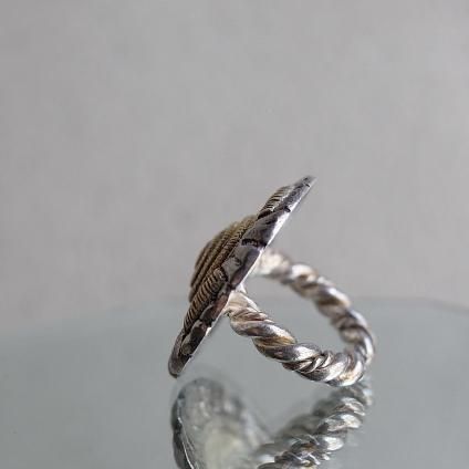 1940-50ǯ ͡ߥåȥ졼 ᥿  1940-50's Vintage Rene Mittler Metal Ring