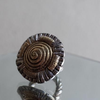 1940-50ǯ ͡ߥåȥ졼 ᥿  1940-50's Vintage Rene Mittler Metal Ring