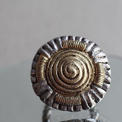 1940-50ǯ ͡ߥåȥ졼 ᥿  1940-50's Vintage Rene Mittler Metal Ring