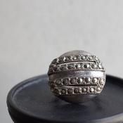 1930ǯ ͡ߥåȥ졼 ᥿ ޡ 饤  1930's Vintage Rene Mittler Metal Marcasite Line Ring