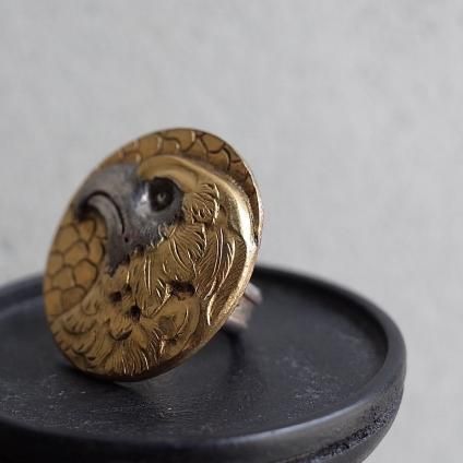 1940-50ǯ ơ ᥿   1940-50's Vintage Metal Eagle Ring