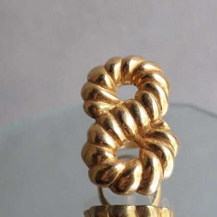 1940-50ǯ ơ ᥿ ե˥ƥ 󥰡1940-50's Vintage Metal Infinity Ring