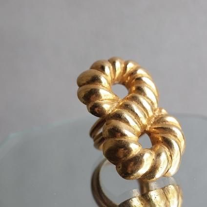 1940-50ǯ ơ ᥿ ե˥ƥ 󥰡1940-50's Vintage Metal Infinity Ring