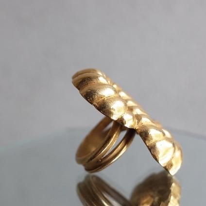 1940-50ǯ ơ ᥿ ե˥ƥ 󥰡1940-50's Vintage Metal Infinity Ring